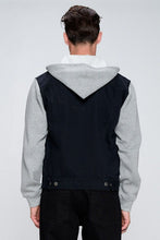 Load image into Gallery viewer, Men&#39;s Denim Jacket with Fleece Hoodies